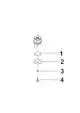 DORNBRACHT Umstellung Einsatz ERSATZTEILE 90150100500 20 x 30 x 20 mm, 9015010050090 Galeriebild 2